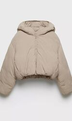 Куртка кроп оверсайз Zara р. XXS-XS, L-XL
