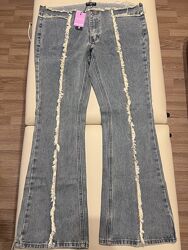Джинси з бахромою р. S, Xl