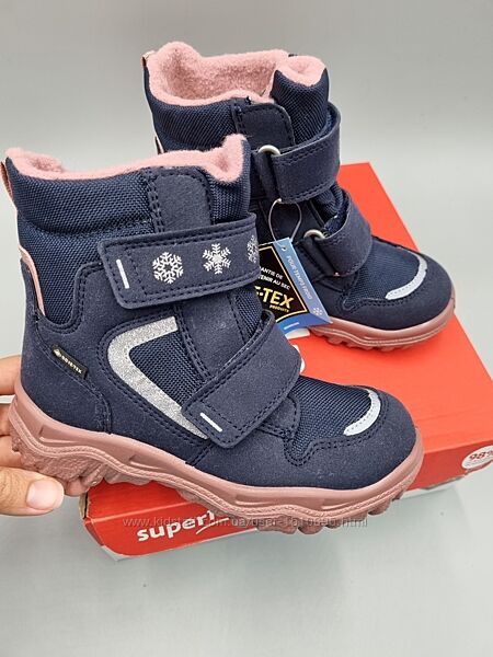 Зимові черевики Superfit Husky 27,28,29,30 зимние ботинки