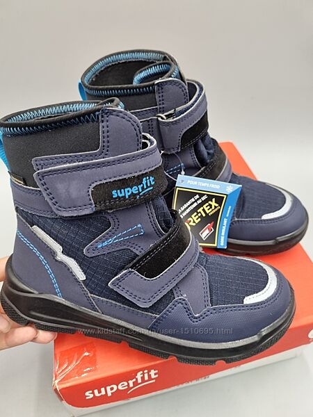 Зимові черевики Superfit Mars 27,31,33 р зимние ботинки