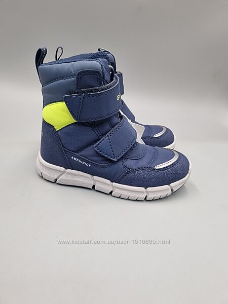 Зимові черевики GEOX Flexyper 28, 29, 32, 33, 36, 38, 39 ботинки