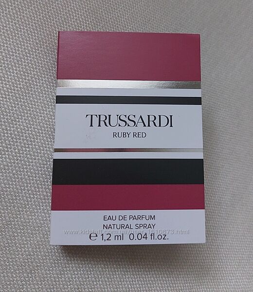 Женская парфюмированная вода EDP Пробник Trussardi Ruby Red 