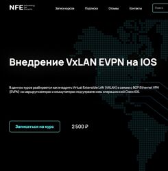 NFE - Внедрение VxLAN EVPN на IOS - Алексей Гусев
