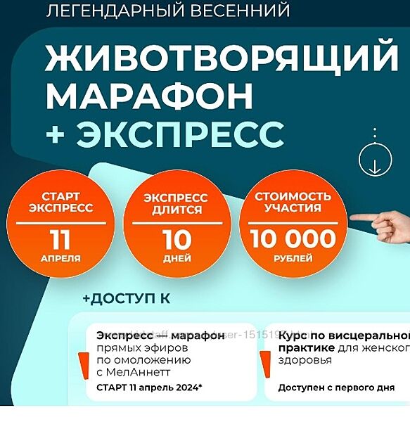 MelAnnett - Животворящий марафон  экспресс 2024 - Анна Мельникова