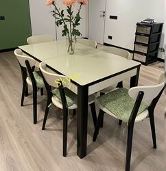 Розкладний стіл Верона зі стільцями Флора