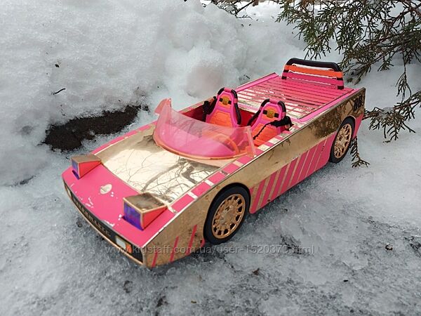 Машина кабриолет для куклы Лол Барби MC2 Монстер хай с Бассейном