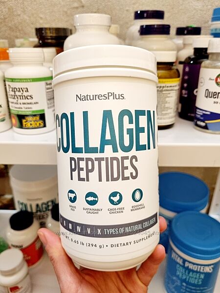 NaturesPlus, Пептиды коллагена, 294 г
