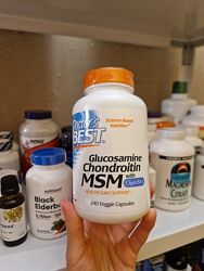 Doctor´s Best, глюкозамин, хондроитин и Мсм , 240 капсул