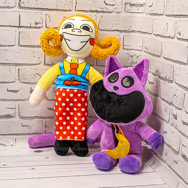 Мягкие Игрушки Улыбающиеся Твари, Кот Дремот, Свинка Капризулька