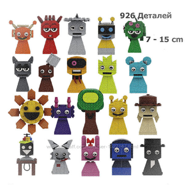 Lego Игрушки Спрунки Sprunki Toy
