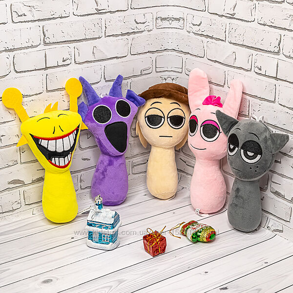 Мягкие Детские Игрушки Sprunki Toy Спрунки 