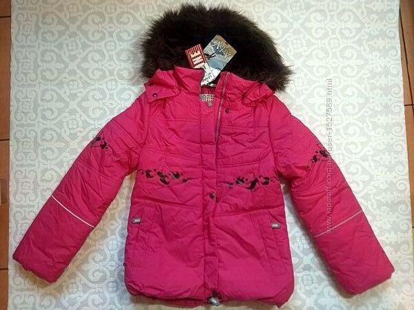Куртка пальто Lenne рост 140 новая с бирками зимняя