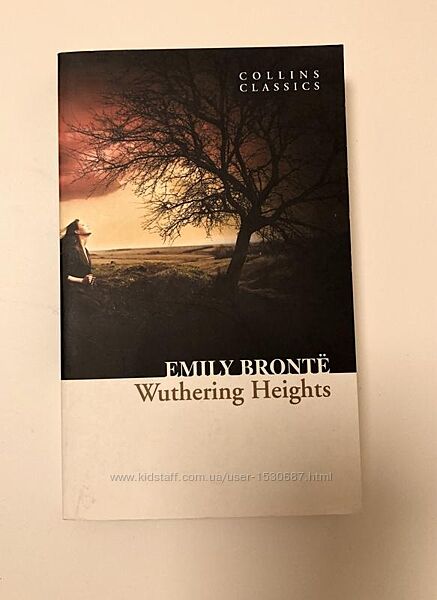 Книга Емілі Бронте Грозовий перевал / Буремний перевал / wuthering heights
