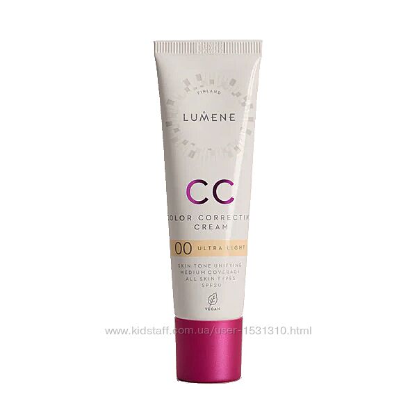CC крем Lumene тональный крем CC Color Correcting Cream
