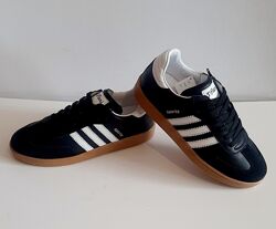 Кроссовки полностью кожаные