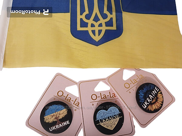 Брошки сувенирные Україна