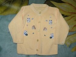 Теплая кофточка на 5 лет