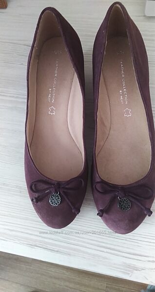 Удобные кожаные туфли.