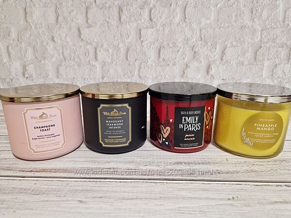 Cвечи bathandbody