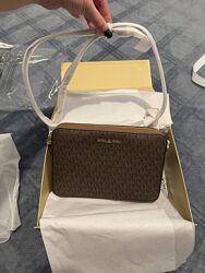 Сумка жіноча із еко шкіри michael kors jet set lg ew crossbody