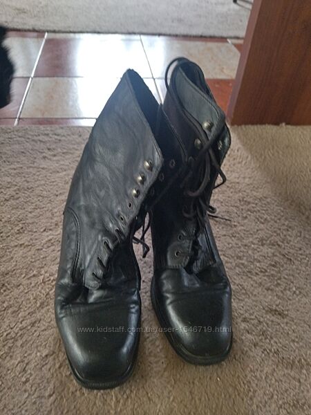 Весняні ботіночки кожа
