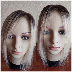 Перука парик з натурального волосся 100 ремі.