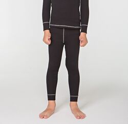 Термопідштанники дитячі Radical розмір 116-122 чорні з сірим швом