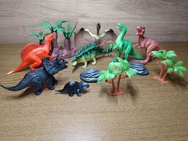 Набір Динозаврів в тубі