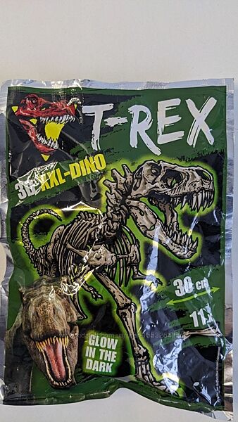 Конструктор Діно T-Rex, світиться в темноті