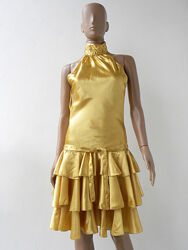 Оригінально пошите золоте плаття 42-48 розміри 1-4 євророзміри.