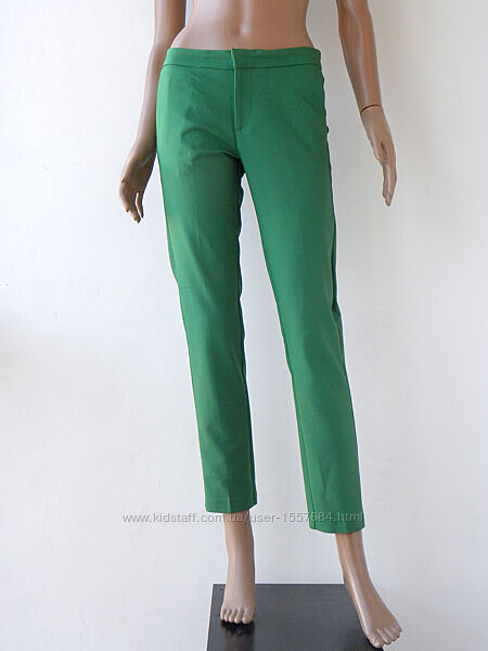 Стильні зелені штани 42-48 розміри 36-42 євророзміри.