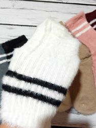 Шкарпетки носки жіночі норкові пухнасті теплі 