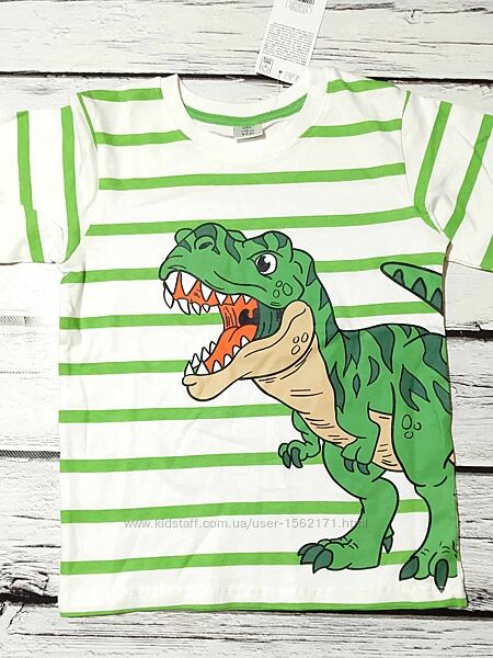 Футболка дитяча на хлопчика з динозаврами 