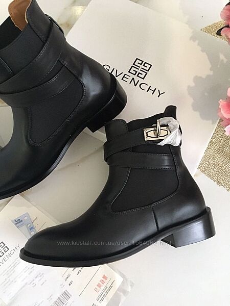 Шкіряні черевики Givenchy весна-осінь р.37-37,5 в наявності