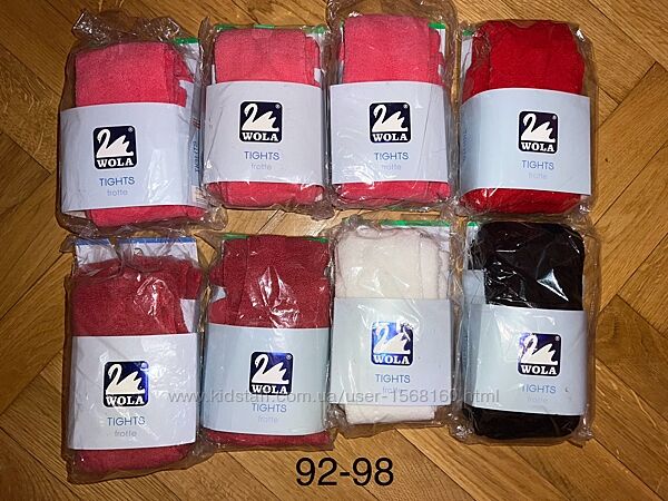 Детские махровые колготки Wola. В наличии. девочка, мальчик