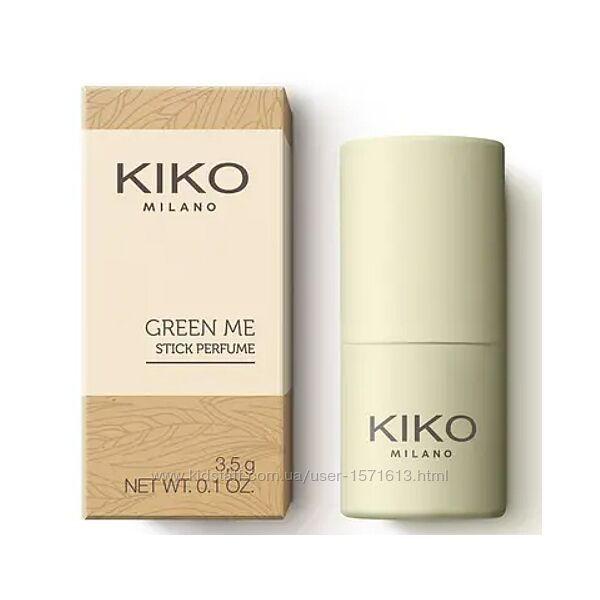 KIKO MILANO духи-стік тверді парфуми  GREEN ME,3,5 g