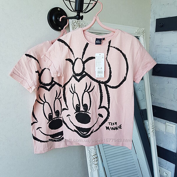 Pepco трикотажная футболка  с Минни Маус Minney mouse