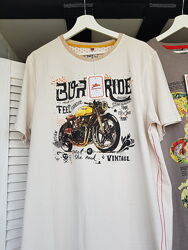 Мужская футболка joe browns с мотоциклом