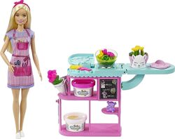 Набір Барбі-Флорист, квіткова крамничка, Barbie Florist Flower-Making Stati