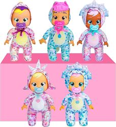 Пупс-лялька Cry Babies Tiny Cuddles Dinos, перша лялька, 25 см