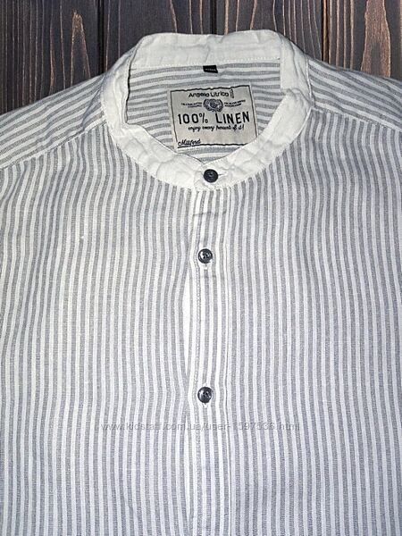 Рубашка Angelo Litrico оригинал XL-XХL лён