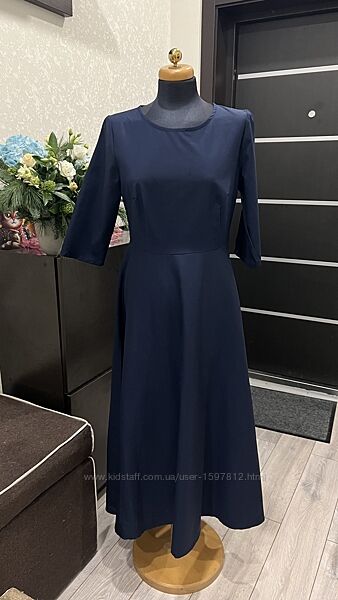 Темно-синя сукня &acuteVovk&acute