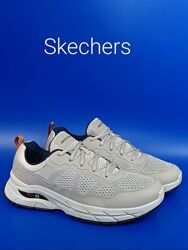 Мужские кроссовки Skechers Arch Relaxed Fit Baxter Taupe Оригинал