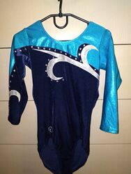 Трико спортивное бархатное для аккробатики или танцев 152р. 12 лет 