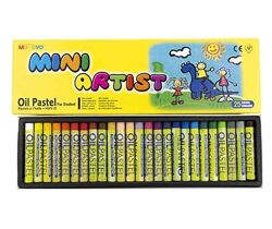 Пастель масляна дитяча Mungyo Mini MOPS 25 кольорів