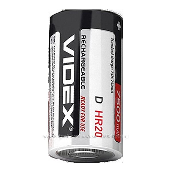 Акумулятор Videx HR20/D 7500mAh