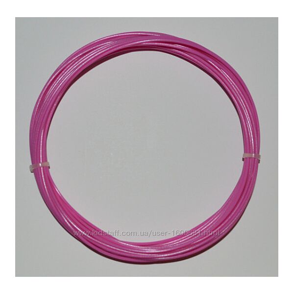 PLA пластик Рожевий для 3D-ручки 10 м ПЛА 1.75 мм
