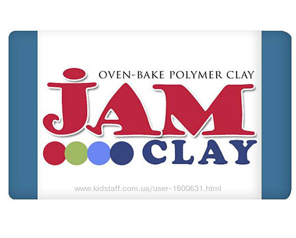 Полімерна глина Пластика Jam Clay Денім 20г