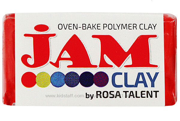 Полімерна глина Пластика Jam Clay Полуниця 20г