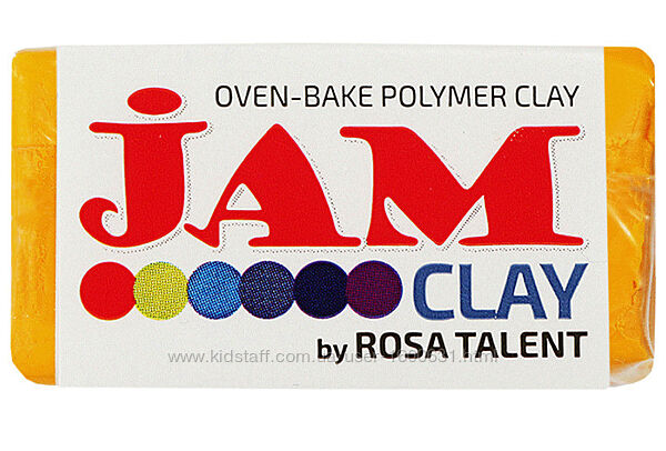 Полімерна глина Пластика Jam Clay Сонячний промінь 20г